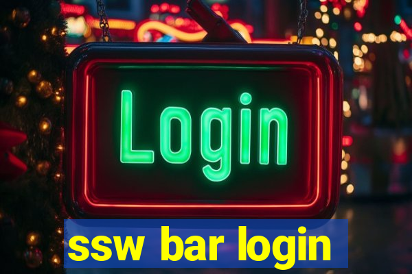 ssw bar login